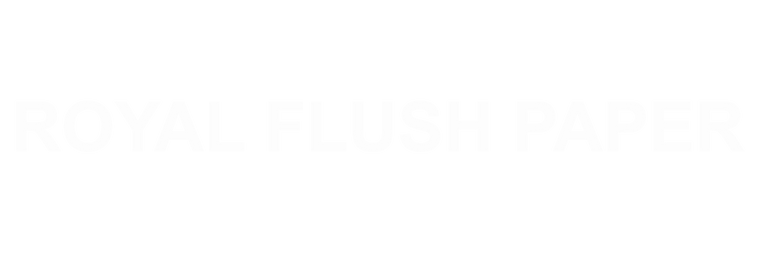 Royal Flush Paper in white text.  All capital letters